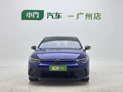 2021 Volkswagen Golf 280TSI DSG R-Line, синий — фото 4