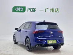 2021 Volkswagen Golf 280TSI DSG R-Line, синий — фото 7