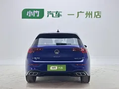 2021 Volkswagen Golf 280TSI DSG R-Line, синий — фото 8