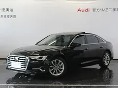 2023 Audi A6L 40 TFSI, чёрный — фото 1