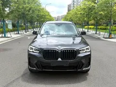 2022 BMW X3 M, чёрный — фото 1