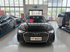 2021 Audi A6L 40 TFSI, чёрный — фото 2