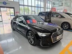 2021 Audi A6L 40 TFSI, чёрный — фото 3