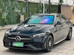 2023 Mercedes-Benz C-Class C 260 L, синий — фото 1