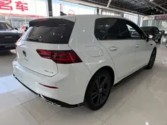 2021 Volkswagen Golf 280TSI DSG R-Line, белый — фото 17