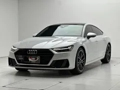 2022 Audi A7 45 TFSI, белый — фото 1