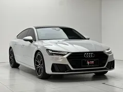2022 Audi A7 45 TFSI, белый — фото 3