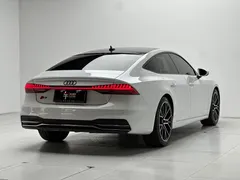 2022 Audi A7 45 TFSI, белый — фото 4