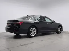2021 Audi A6L 40 TFSI, чёрный — фото 2
