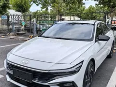 2023 Hyundai Elantra 1.5L CVT GLX Elite, белый — фото 2