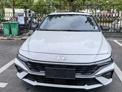 2023 Hyundai Elantra 1.5L CVT GLX Elite, белый — фото 3