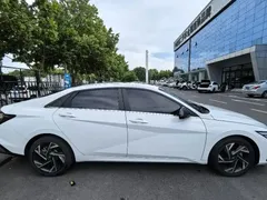2023 Hyundai Elantra 1.5L CVT GLX Elite, белый — фото 5