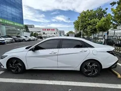 2023 Hyundai Elantra 1.5L CVT GLX Elite, белый — фото 9