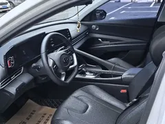 2023 Hyundai Elantra 1.5L CVT GLX Elite, белый — фото 10