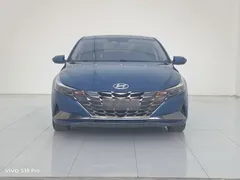 2021 Hyundai Elantra 1.5L CVT GLX Elite, синий — фото 2