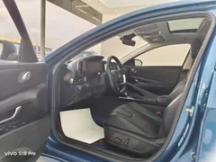 2021 Hyundai Elantra 1.5L CVT GLX Elite, синий — фото 4