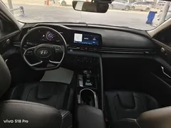 2021 Hyundai Elantra 1.5L CVT GLX Elite, синий — фото 8
