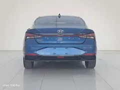 2021 Hyundai Elantra 1.5L CVT GLX Elite, синий — фото 10