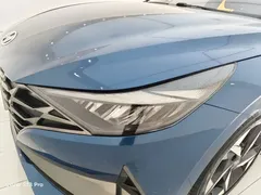 2021 Hyundai Elantra 1.5L CVT GLX Elite, синий — фото 13