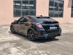 2021 Honda Civic HATCHBACK 220TURBO MT, чёрный — фото 6