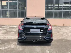 2021 Honda Civic HATCHBACK 220TURBO MT, чёрный — фото 7