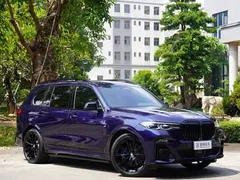2021 BMW X7 xDrive40i M, синий — фото 4