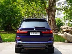2021 BMW X7 xDrive40i M, синий — фото 5