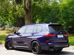 2021 BMW X7 xDrive40i M, синий — фото 6