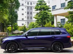 2021 BMW X7 xDrive40i M, синий — фото 7