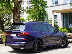 2021 BMW X7 xDrive40i M, синий — фото 8