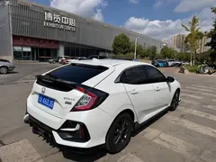 2021 Honda Civic HATCHBACK 220TURBO CVT, белый — фото 9