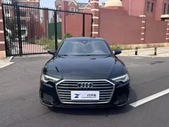 2021 Audi A6L 40 TFSI, чёрный — фото 1