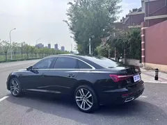 2021 Audi A6L 40 TFSI, чёрный — фото 6