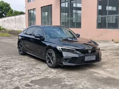2023 Honda Civic Hatchback 240TURBO CVT, чёрный — фото 3