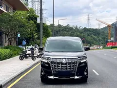 2021 Toyota Alphard Hybrid 2.5L Premium, чёрный — фото 2