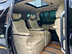 2021 Toyota Alphard Hybrid 2.5L Premium, чёрный — фото 8