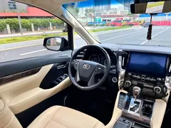 2021 Toyota Alphard Hybrid 2.5L Premium, чёрный — фото 11