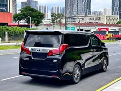 2021 Toyota Alphard Hybrid 2.5L Premium, чёрный — фото 13