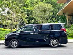 2021 Toyota Alphard Hybrid 2.5L Premium, чёрный — фото 16