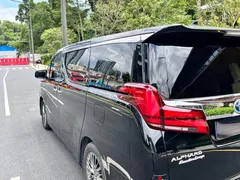 2021 Toyota Alphard Hybrid 2.5L Premium, чёрный — фото 19