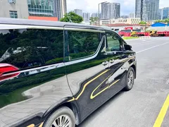 2021 Toyota Alphard Hybrid 2.5L Premium, чёрный — фото 20