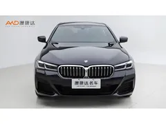 2021 BMW 5 Series 5 530Li M, чёрный — фото 2