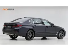 2021 BMW 5 Series 5 530Li M, чёрный — фото 3