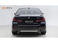 2021 BMW 5 Series 5 530Li M, чёрный — фото 4