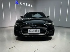 2021 Audi A6L 45 TFSI, чёрный — фото 2