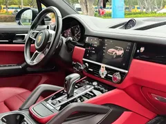 2022 Porsche Cayenne E-Hybrid 2.0T PHEV Platinum, синий — фото 12