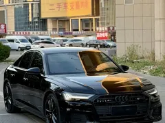 2023 Audi S6 2.9T, чёрный — фото 3