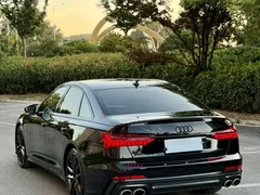 2023 Audi S6 2.9T, чёрный — фото 9