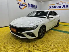 2023 Hyundai Elantra 1.5L CVT GLX Elite, белый — фото 1