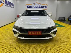 2023 Hyundai Elantra 1.5L CVT GLX Elite, белый — фото 2